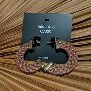 3 for $30 | Basket wave boho earrings